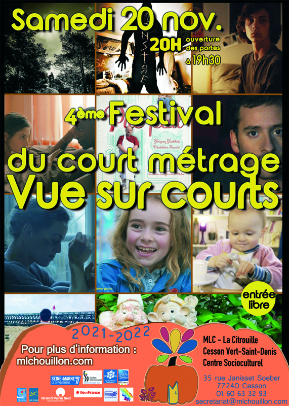 Festival Vue sur courts de Cesson Vert-Saint-Denis samedi 20 novembre 2021