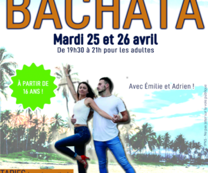 BACHATA : stage de danse avec Émilie et Adrien