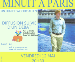 CINE-RENCONTRE : « MINUIT A PARIS » DE WOODY ALLEN