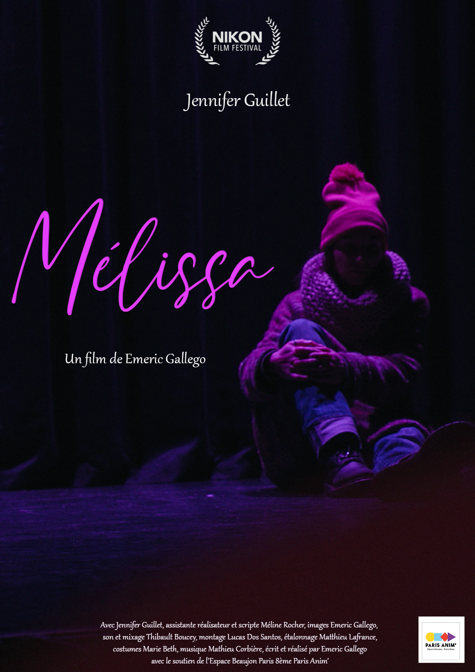 Photo du court métrage « MELISSA » d'Emeric Gallego