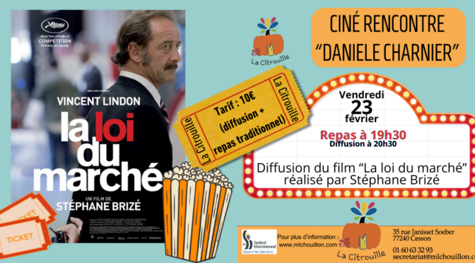 Diffusion du film « La loi du marché » de Stéphane Brizé – suivie d’un débat