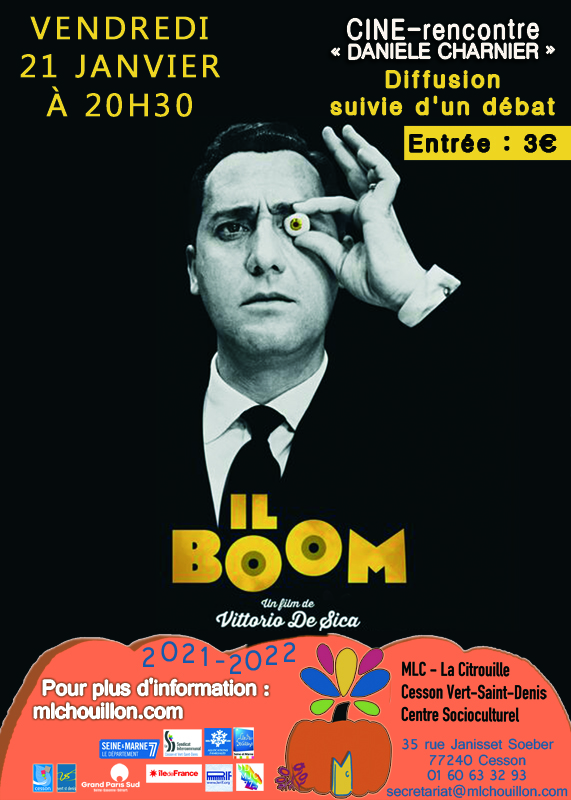 Ciné rencontre du 21 janvier 2021 - "Il Boom" de Vittorio de Sica